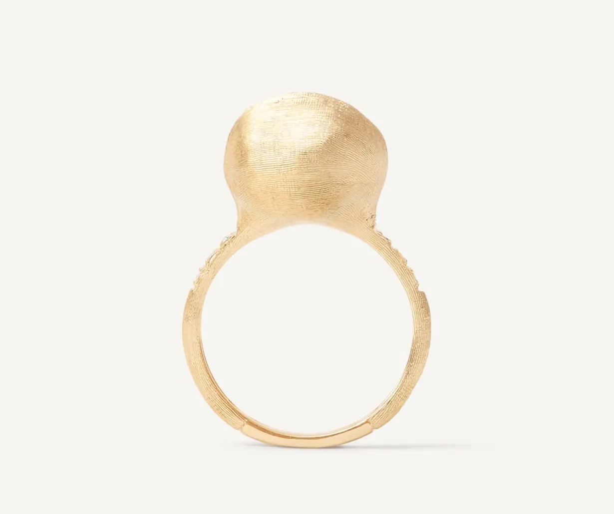 Marco Bicego Bague Avec Diamants Et Boule En Ora Fashion