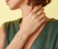 Marco Bicego Bague Avec Element Ovale Horizontal Et Diamants Discount