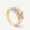 Marco Bicego Bague Avec Elements Fleuris Paves De Diamants Online