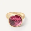 Marco Bicego Bague Avec Tourmaline Rose, Grand Modele Cheap