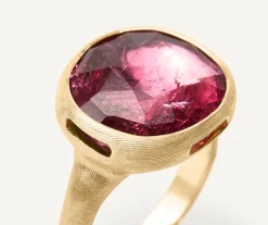 Marco Bicego Bague Avec Tourmaline Rose, Grand Modele Cheap