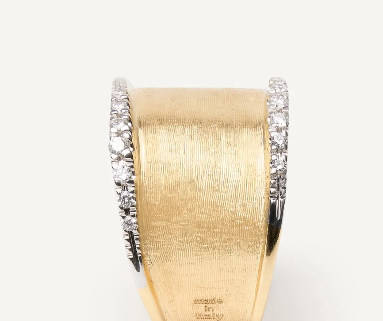 Marco Bicego Bague Bandeau Avec Diamants, Modele Moyen Outlet