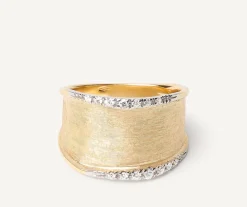Marco Bicego Bague Bandeau Avec Diamants, Modele Moyen Outlet