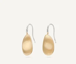 Marco Bicego Boucle D'Oreille Avec Crochet En Diamants, Modele Moyen Hot