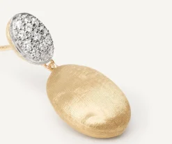 Marco Bicego Boucle D'Oreille Double Avec Diamants Store