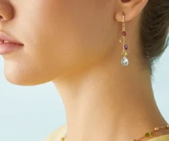 Marco Bicego Boucle D'Oreille Multicolore Avec Diamants Shop