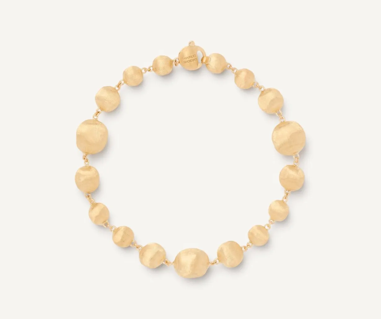 Marco Bicego Bracelet Avec Billes Irregulieres Outlet