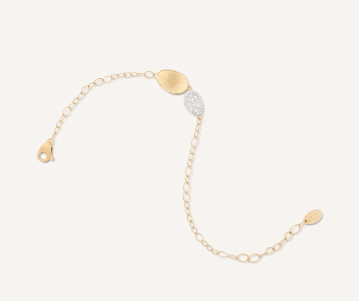 Marco Bicego Bracelet Avec Diamants Et Chaine Reglable Best Sale
