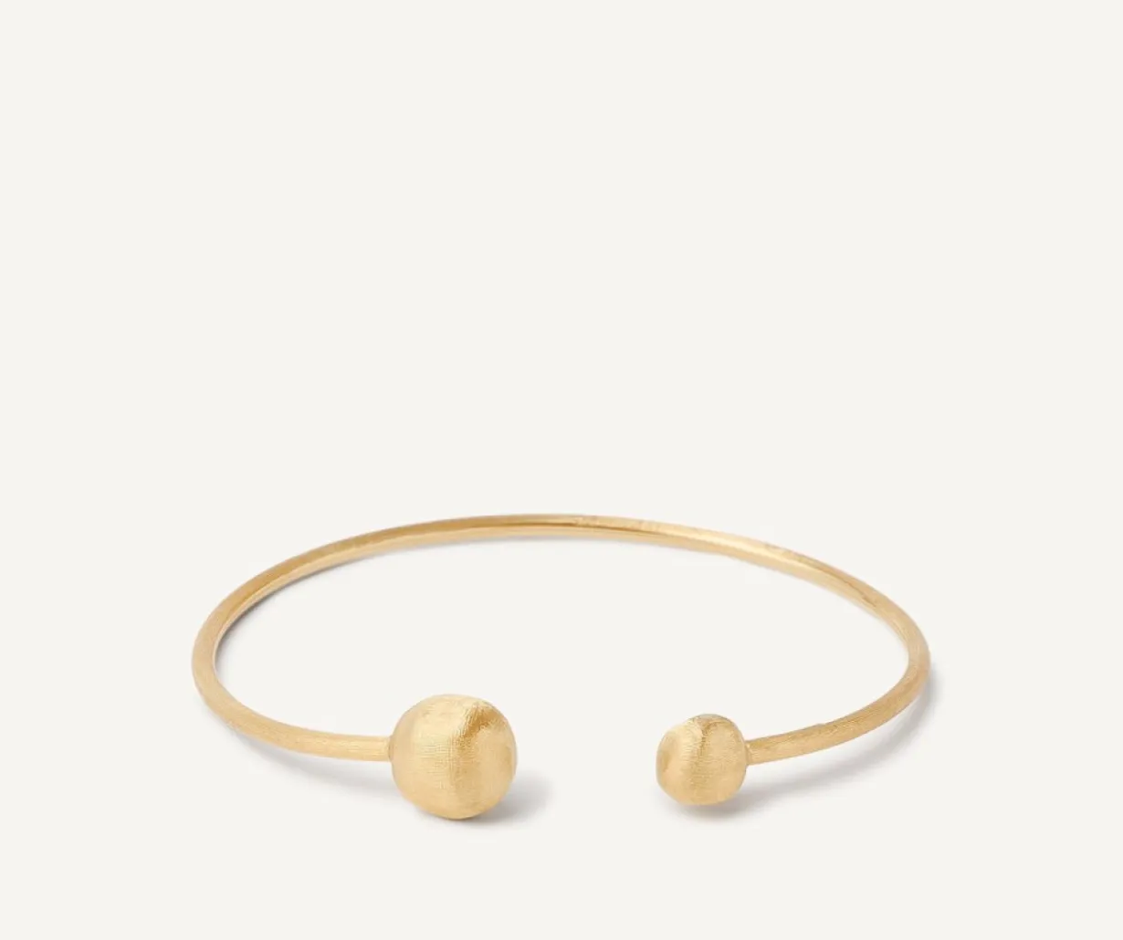 Marco Bicego Bracelet Bangle Avec Deux Billes New