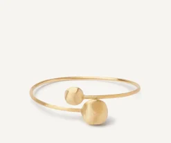 Marco Bicego Bracelet Bangle Avec Deux Billes Croisees Flash Sale