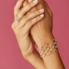 Marco Bicego Bracelet En Maillage Avec Diamants Best Sale