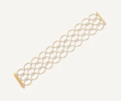 Marco Bicego Bracelet En Maillage Avec Diamants Best Sale