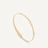 Marco Bicego Bracelet Slim Avec Trois Paves De Diamants Outlet
