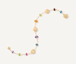 Marco Bicego Bracelet Un Rang Avec Pierres Multicolores Flash Sale