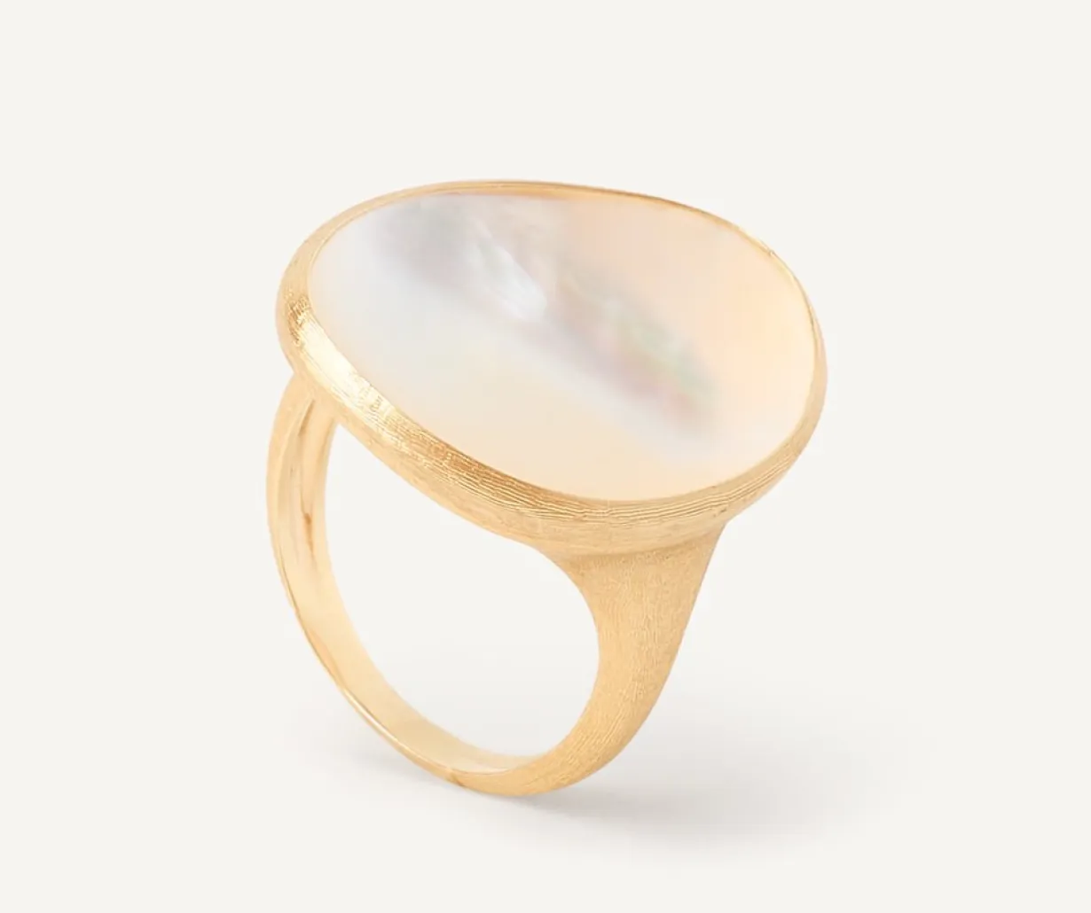 Marco Bicego Cocktail Ring With White, Lunaria Mother Of Pearl Sale