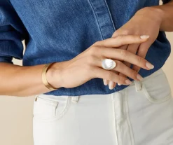 Marco Bicego Cocktail Ring With White, Lunaria Mother Of Pearl Sale