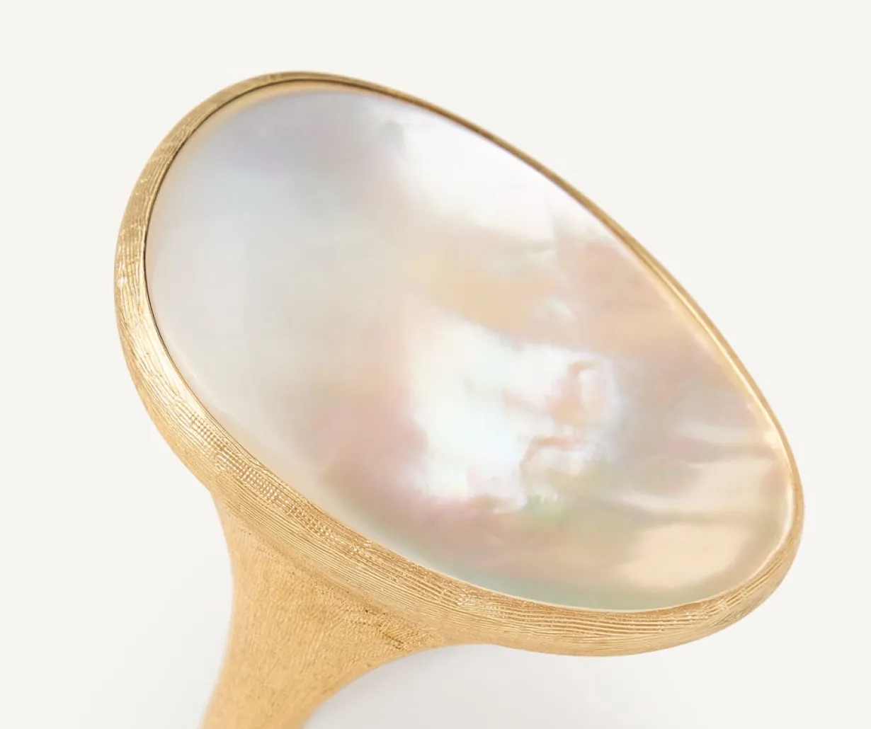 Marco Bicego Cocktail Ring With White, Lunaria Mother Of Pearl Sale