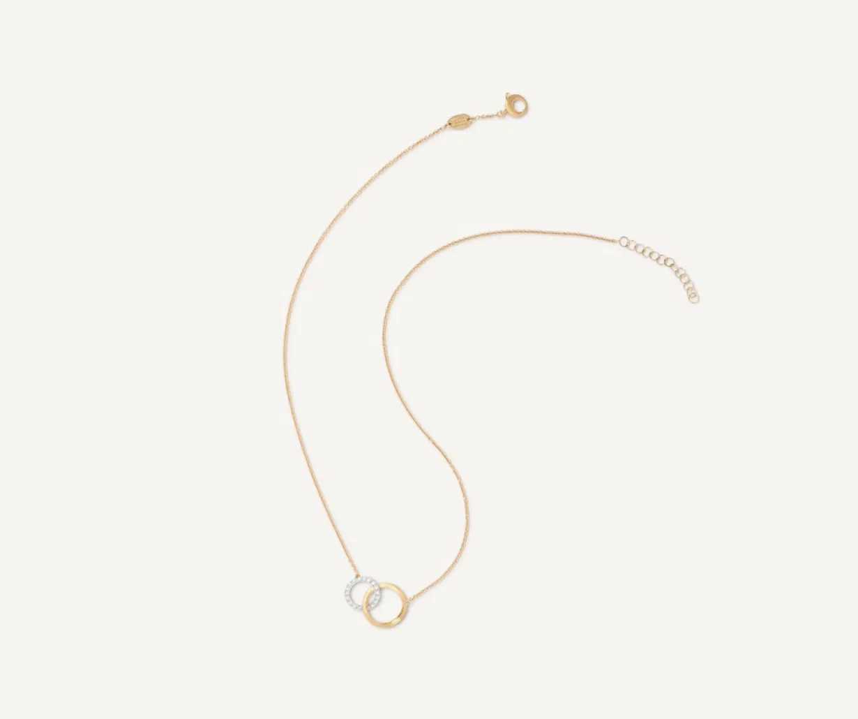 Marco Bicego Collier « Amour Infini » Avec Diamants Et Chaine Reglable Sale