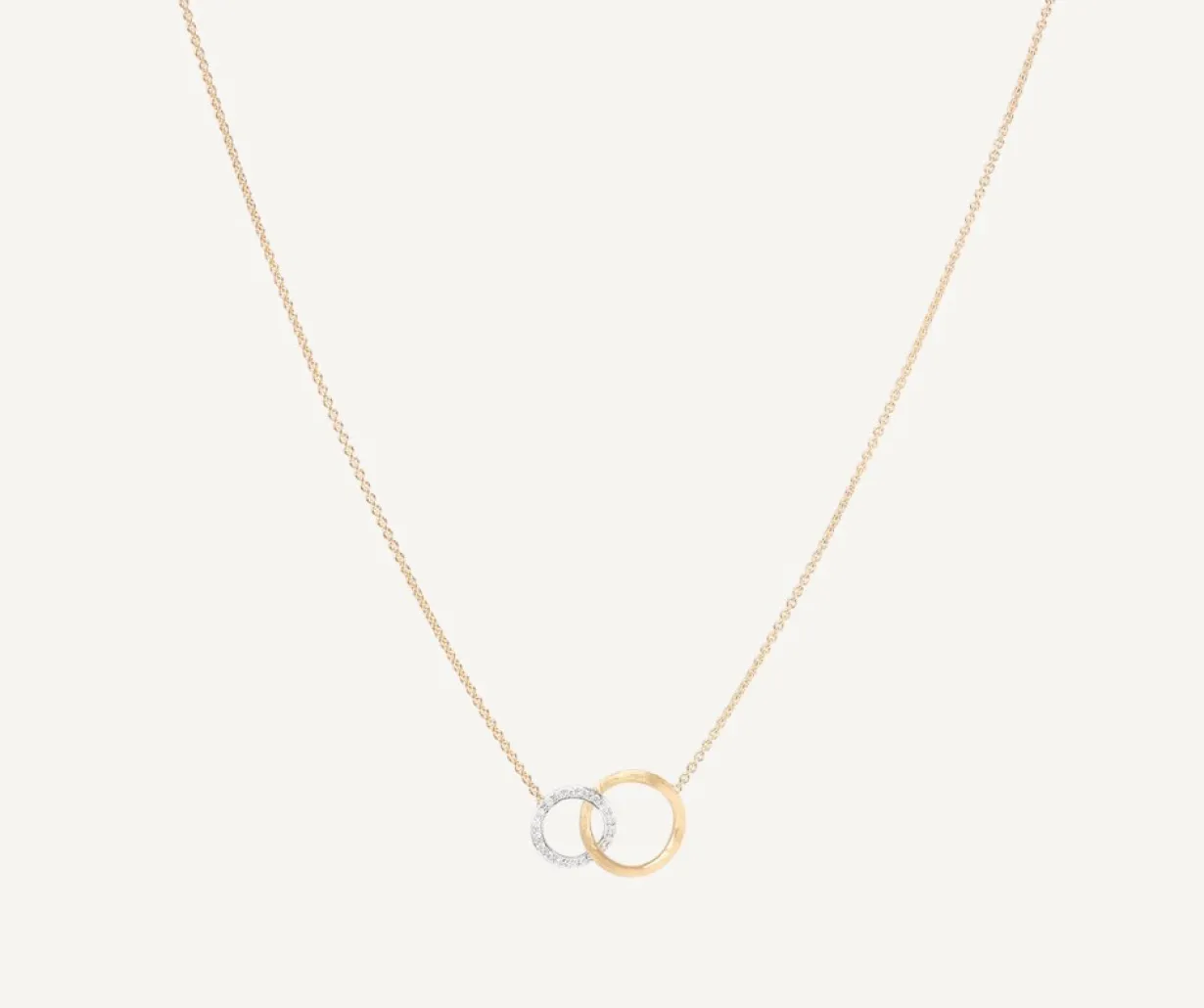 Marco Bicego Collier « Amour Infini » Avec Diamants Et Chaine Reglable Sale