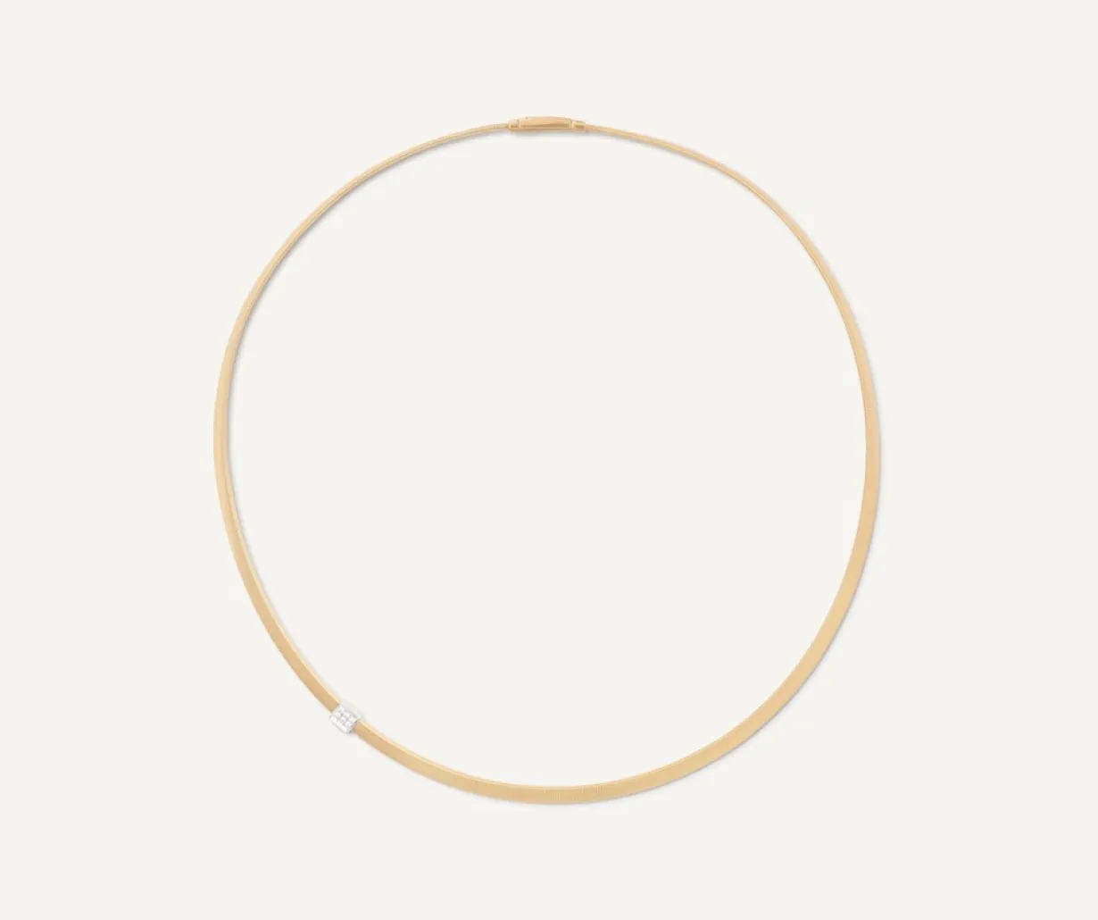 Marco Bicego Collier Avec Barrette De Diamants Cheap
