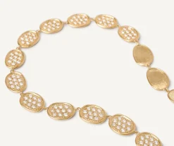 Marco Bicego Collier Avec Diamants Lunaria Best Sale