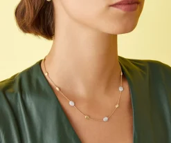 Marco Bicego Collier Avec Elements Ovales Et Diamants Hot