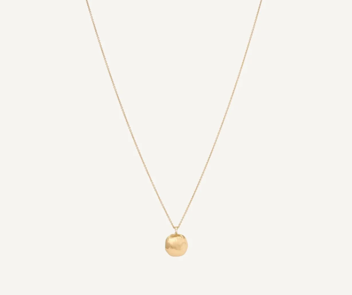 Marco Bicego Collier Avec Pendentif Bille Et Diamants New