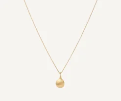 Marco Bicego Collier Avec Pendentif En Diamants Et Boule En Or Cheap
