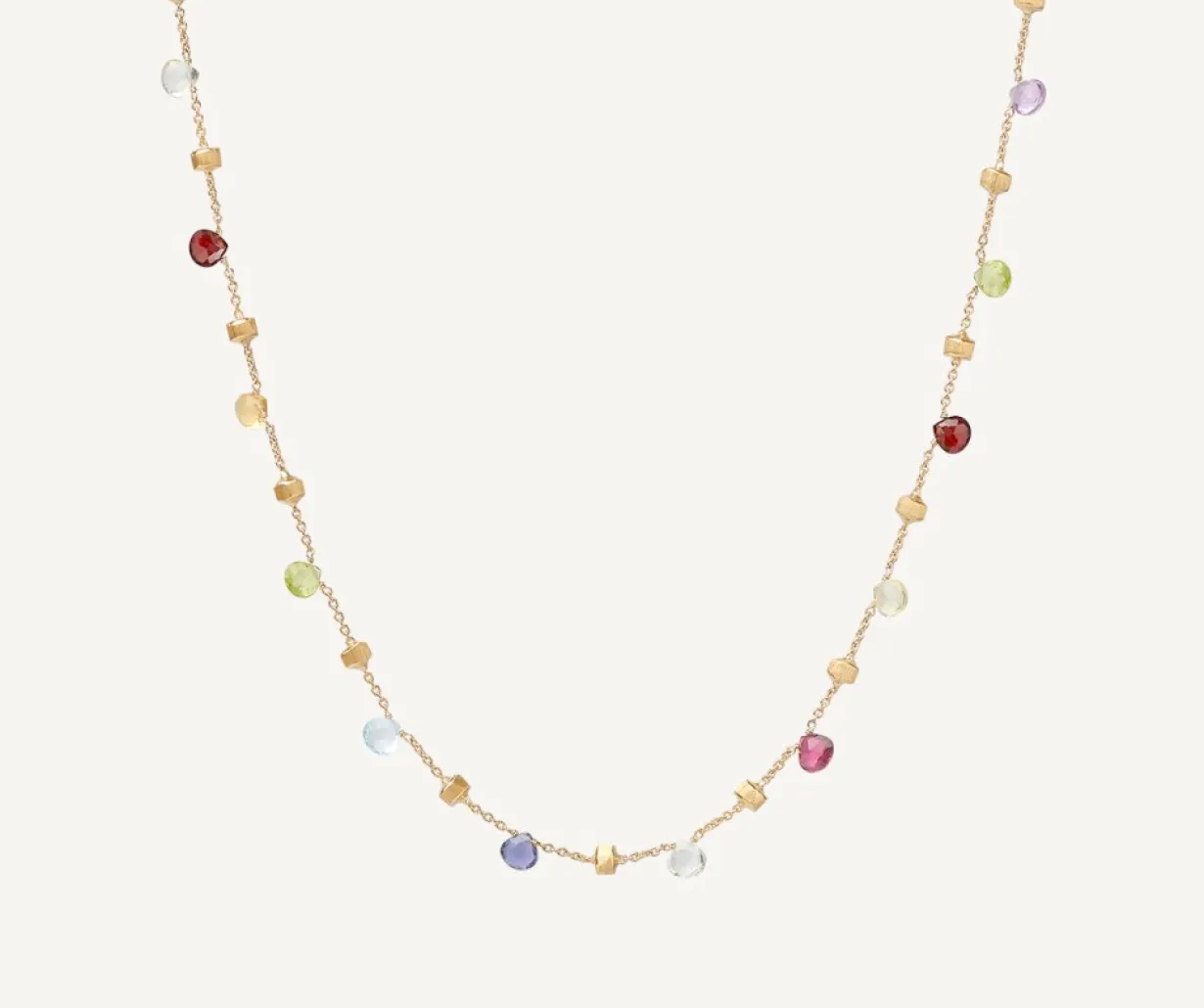 Marco Bicego Collier Avec Pierres Multicolores Online