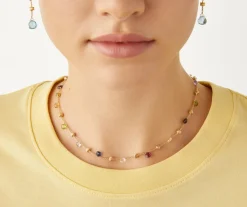 Marco Bicego Collier Avec Pierres Multicolores Online