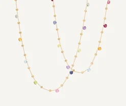 Marco Bicego Collier Avec Pierres Multicolores Cheap