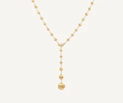 Marco Bicego Collier Cravate Avec Elements En Diamant Hot