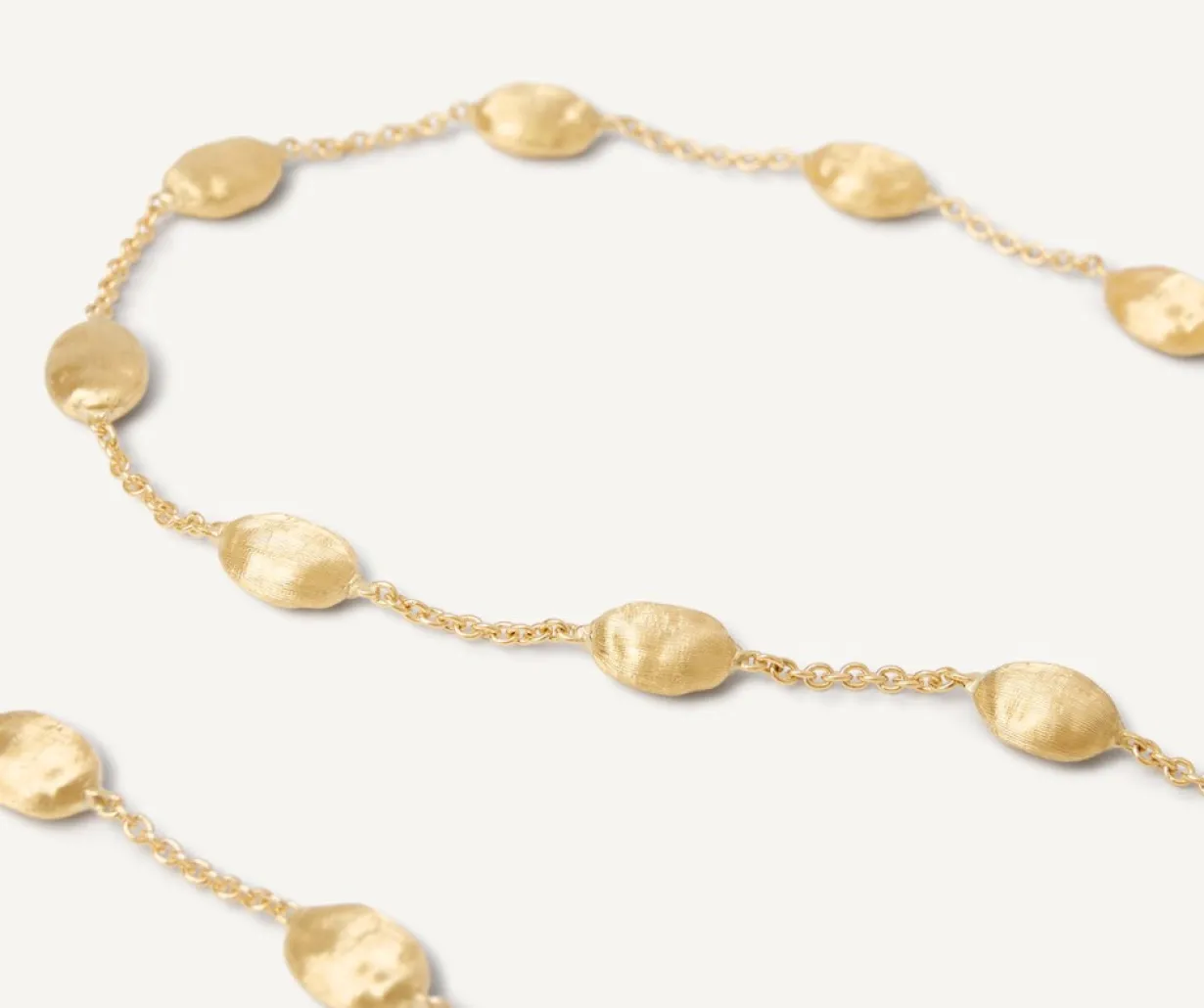 Marco Bicego Collier En Or Avec Elements Ovales Mini Best Sale