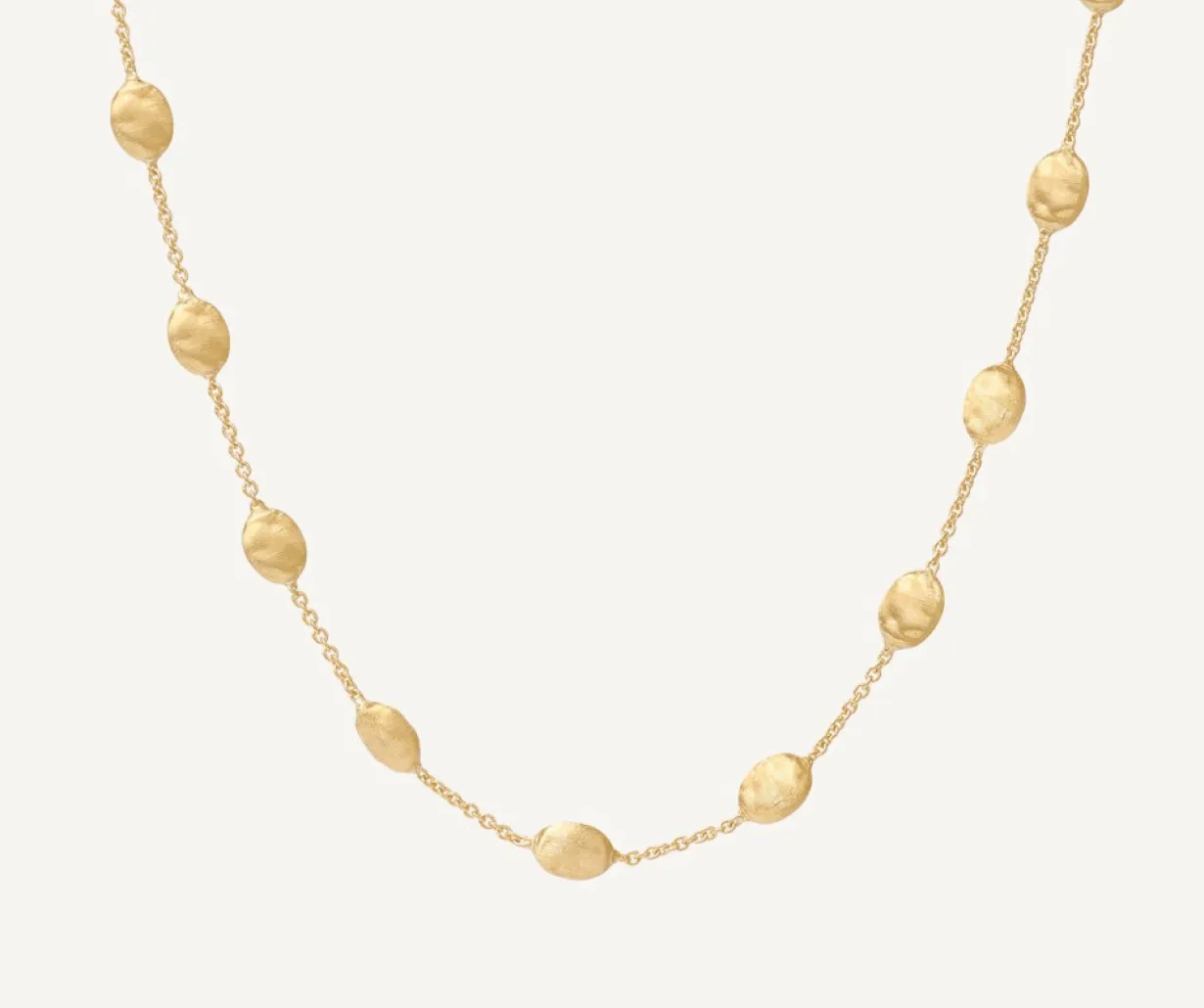 Marco Bicego Collier En Or Avec Elements Ovales Mini Best Sale
