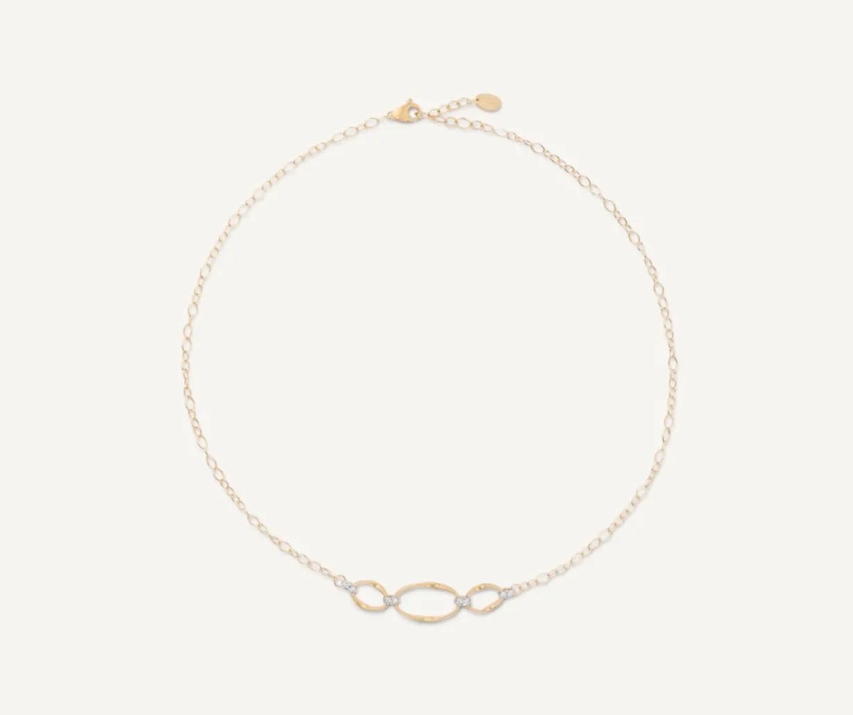 Marco Bicego Collier Leger Avec Diamants Best