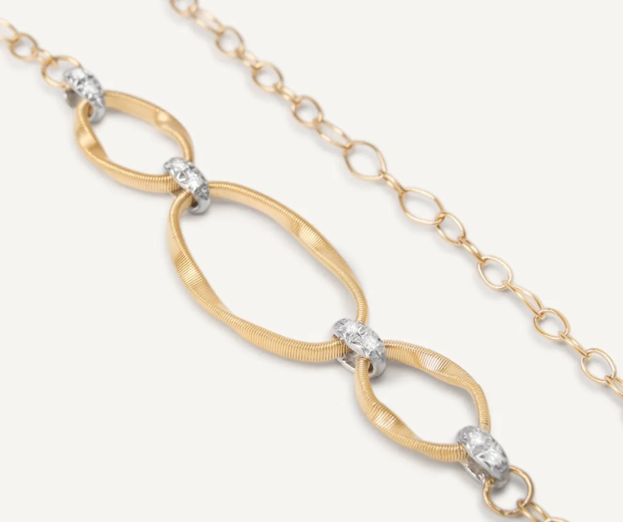Marco Bicego Collier Leger Avec Diamants Best