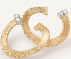 Marco Bicego Creole Avec Diamants, Petit Modele Outlet