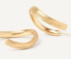 Marco Bicego Creole Avec Element De Diamants, Modele Moyen Fashion