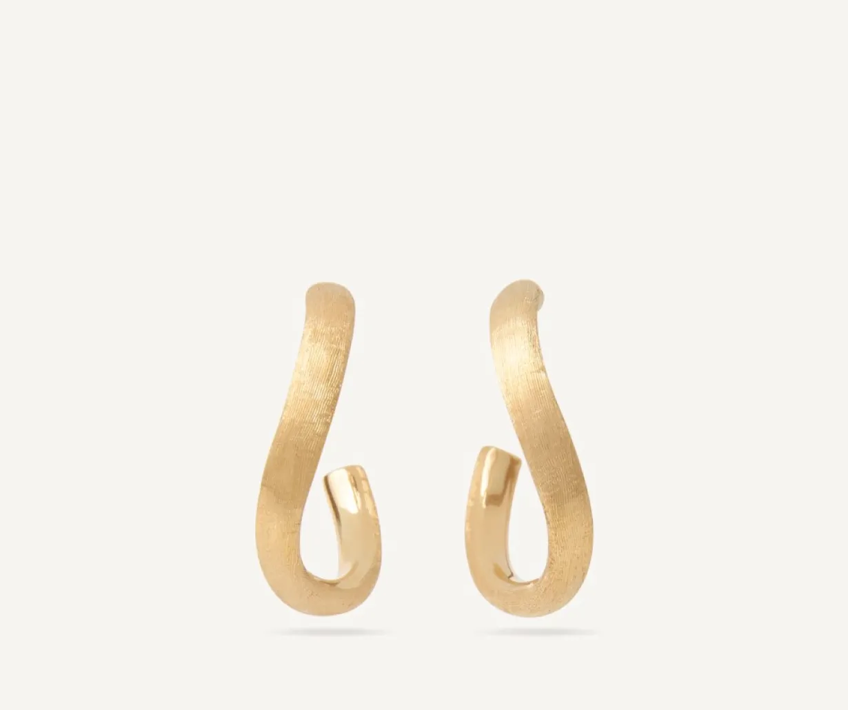 Marco Bicego Creole Avec Element De Diamants, Modele Moyen Fashion