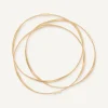 Marco Bicego 18Kt Yellow Gold Three-Strand Bangle Clearance