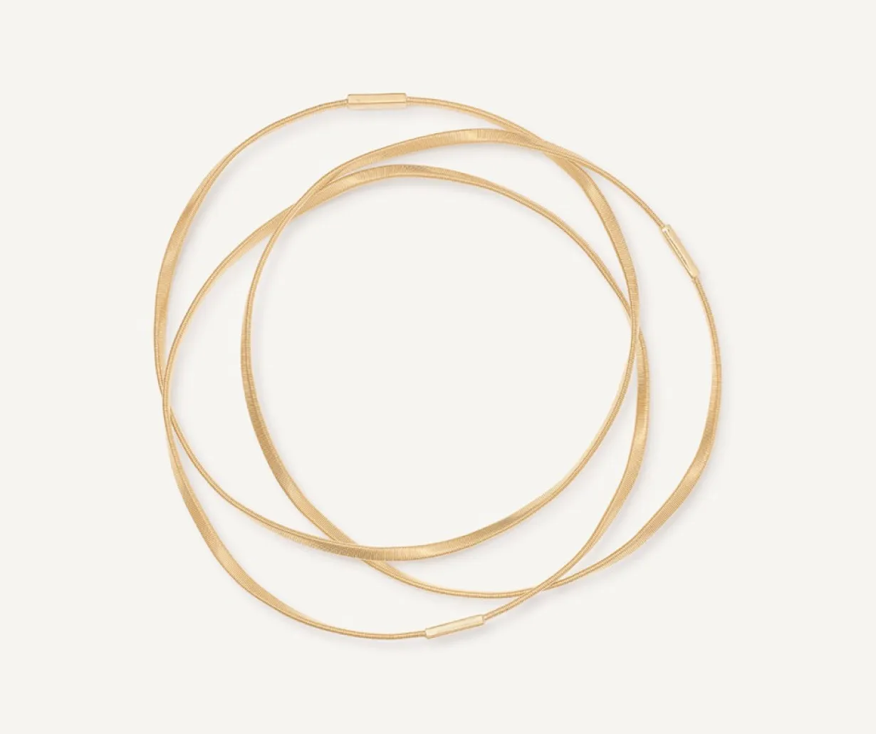 Marco Bicego 18Kt Yellow Gold Three-Strand Bangle Clearance