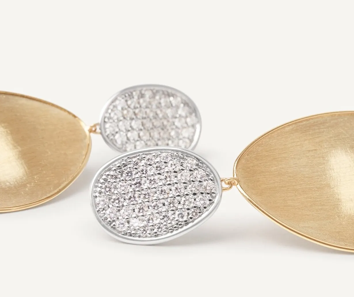 Marco Bicego Pendant D'Oreille Avec Diamants, Grand Modele Online
