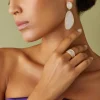 Marco Bicego Pendants D'Oreilles Convertibles Avec Pave De Diamants New