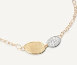 Marco Bicego Pendentif Avec Diamants Et Chaine Reglable, Modele Mini Best Sale