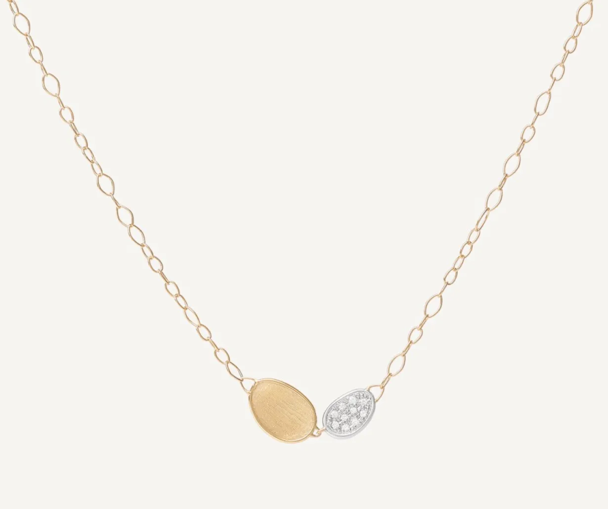 Marco Bicego Pendentif Avec Diamants Et Chaine Reglable, Modele Mini Best Sale