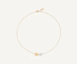Marco Bicego Pendentif Avec Diamants Et Chaine Reglable, Modele Mini Best Sale
