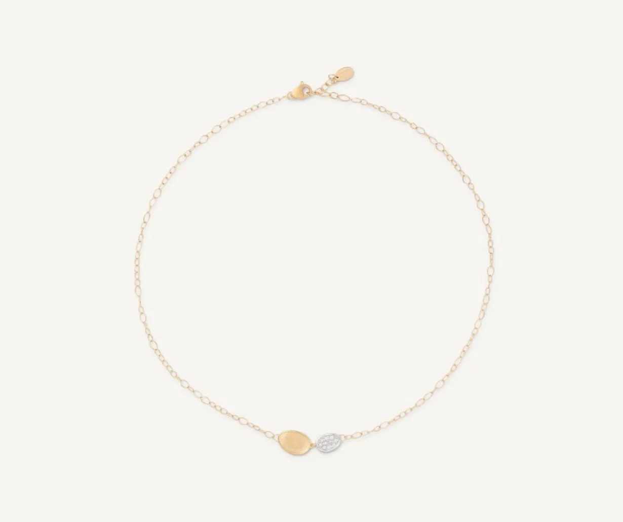 Marco Bicego Pendentif Avec Diamants Et Chaine Reglable, Modele Mini Best Sale