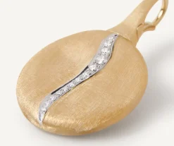 Marco Bicego Pendentif Irregulier Pave De Diamants, Modele Moyen Cheap
