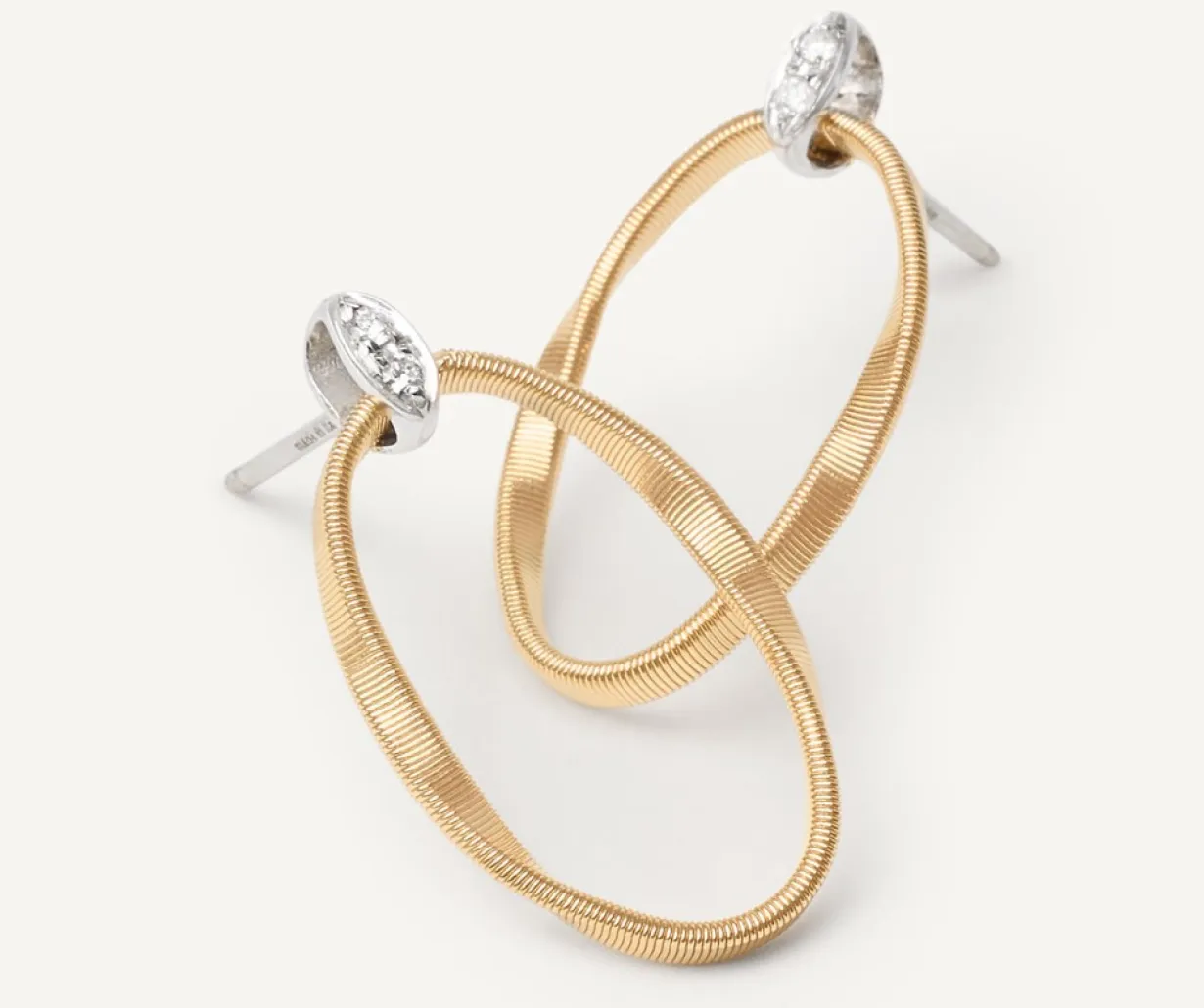 Marco Bicego Puce D'Oreille Avec Diamants Best