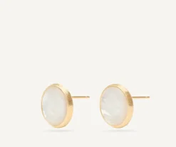 Marco Bicego Puce D'Oreille Avec Nacre Blanche, Grand Modele Store